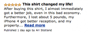 Amazon Wolf t-shirt review