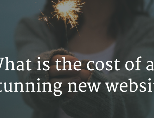 What is the cost of a stunning new website?